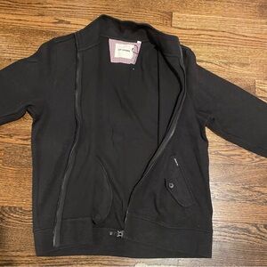 Men’s Ben Sherman Black Zip-Up Sweater